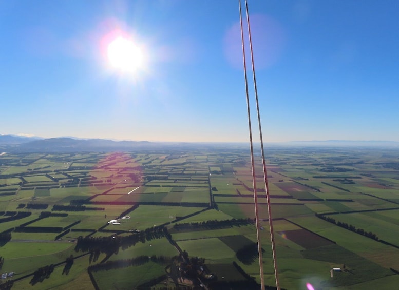 Picture 2 for Activity From Methven: Hot Air Balloon Flight in Canterbury with Wine