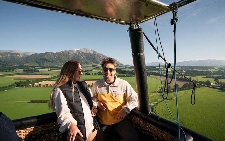 Picture 15 for Activity From Methven: Hot Air Balloon Flight in Canterbury with Wine