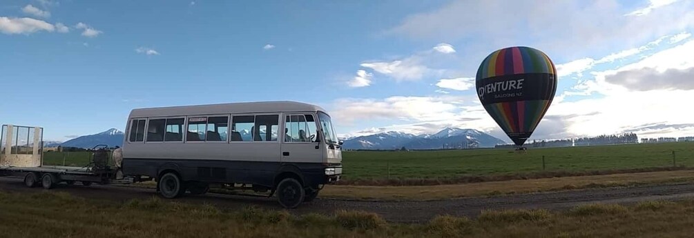 Picture 12 for Activity From Methven: Hot Air Balloon Flight in Canterbury with Wine