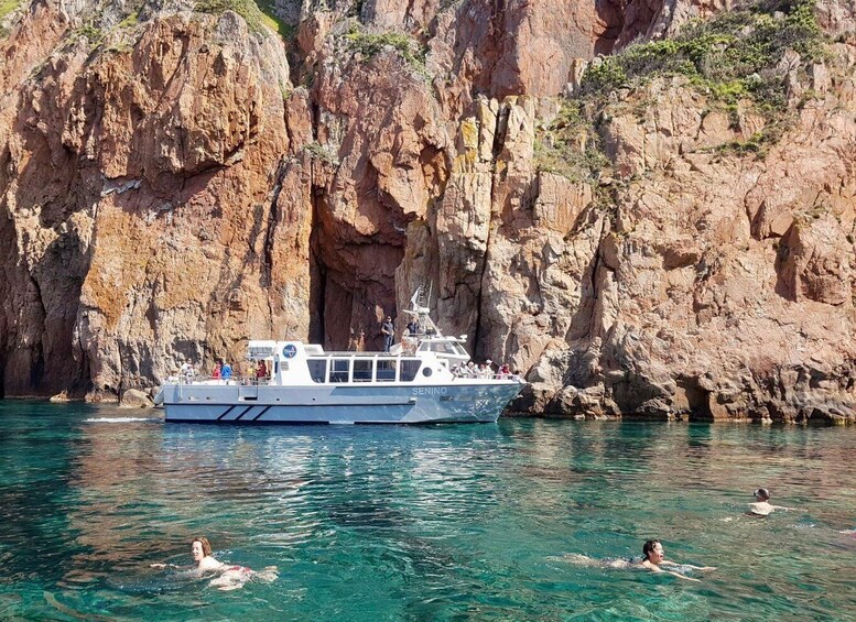 Sagone/Cargèse: Calanques de Piana and Capo Rosso Boat Tour