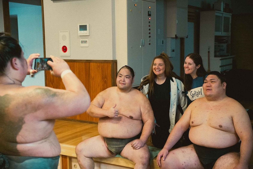 Picture 2 for Activity Tokyo: Sumo Morning Practice Tour at Sumida City