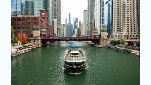 Chicago: recorrido en barco de arquitectura con bebidas