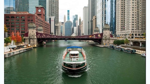 Chicago: Architecture Boat Tour with Drinks