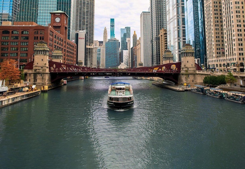 Chicago: Architecture Boat Tour with Drinks