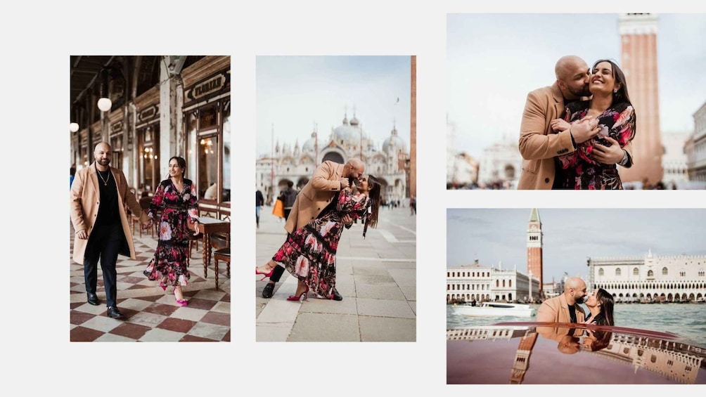 Venice: Elegant couple photos on your vacation