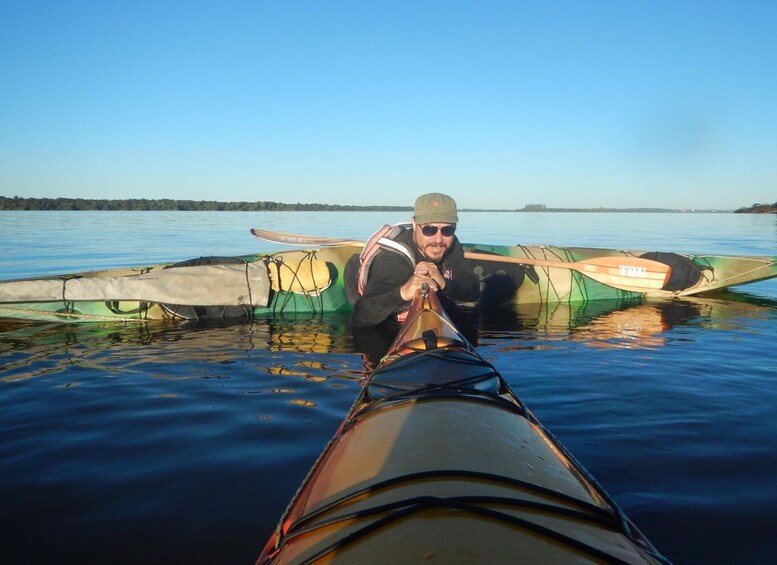 TRU Kayak - Crossing through the majestic Uruguay River