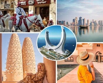 Doha: Stadstour met gids|Souq Wagif, Corniche, De parel, Katara