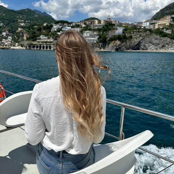 Picture 2 for Activity Salerno: Amalfi Coast Cruise with Lunch, Aperitif & Swimming