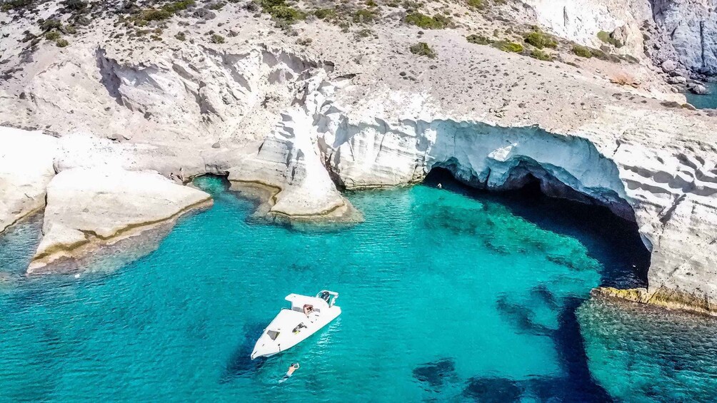 Picture 3 for Activity Naxos: Private Motorboat Cruise to Small Cyclades Islands