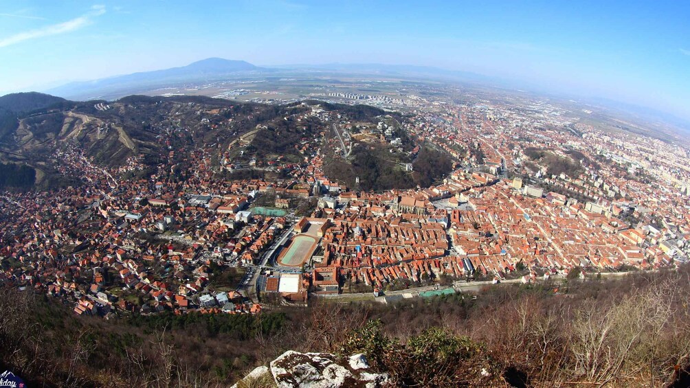 Picture 2 for Activity Brasov: Guided City Walking Tour with Wine