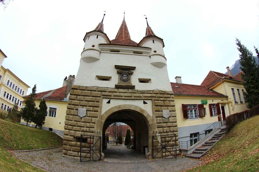 Picture 7 for Activity Brasov: Guided City Walking Tour with Wine