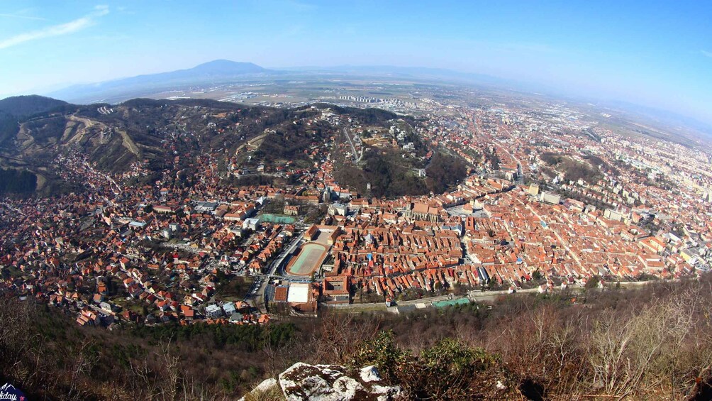 Picture 2 for Activity Brasov: Guided City Walking Tour with Wine
