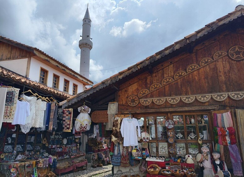 From Tirana: Kruja City & Holy Cave of Sari Salltik Day Tour