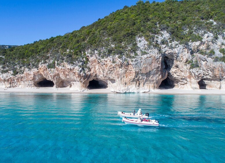 Cala Gonone: Gulf of Orosei Dinghy Excursion with Skipper