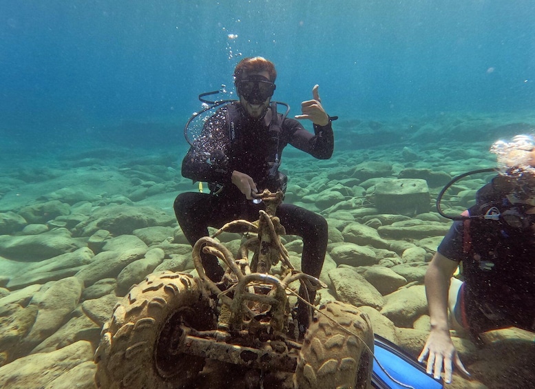 Heraklion: Beginner's intro dive w/2 Dives with transfer.