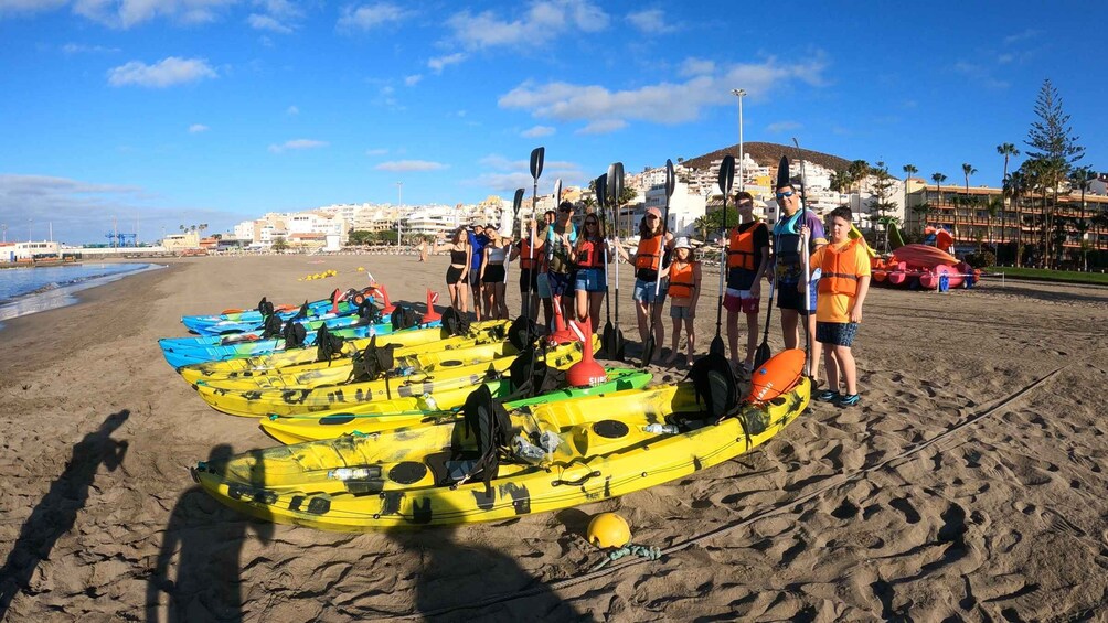 Picture 2 for Activity Tenerife: Kayak and Snorkel and fotos free Small group