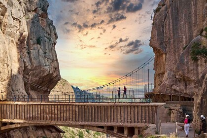 Depuis Fuengirola : Excursion guidée d'une journée sur le Caminito del Rey