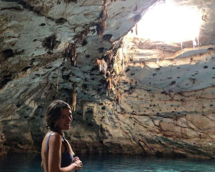 From Merida: 4 different Cenotes with lunch