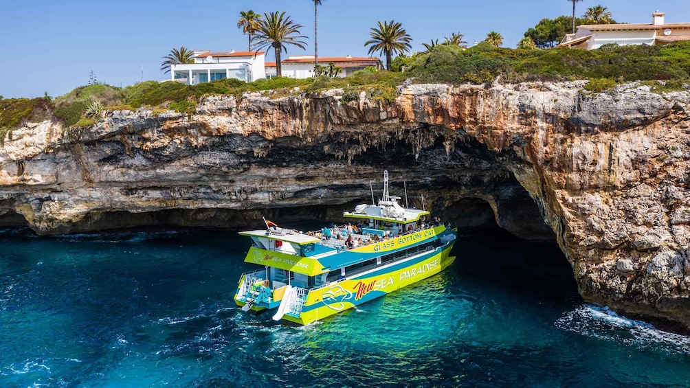 Picture 1 for Activity From Cala Millor: East Coast Glass-Bottom Boat Trip