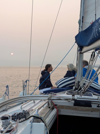 Picture 31 for Activity Lisbon Boutique Private Boat Tour. Day-Night sailing. Sunset