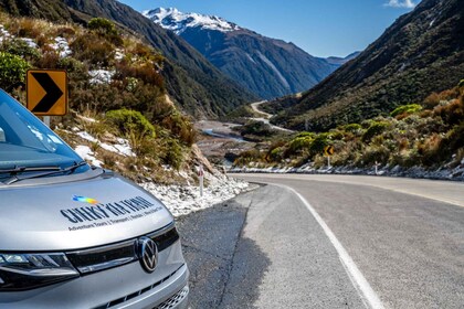 Desde Christchurch: excursión guiada de un día a Arthur's Pass con almuerzo