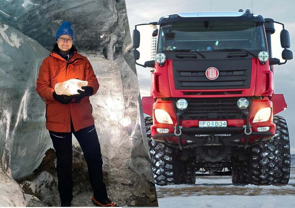 Gullfoss: Ice Cave and Glacier Tour in Glacier Monster Truck