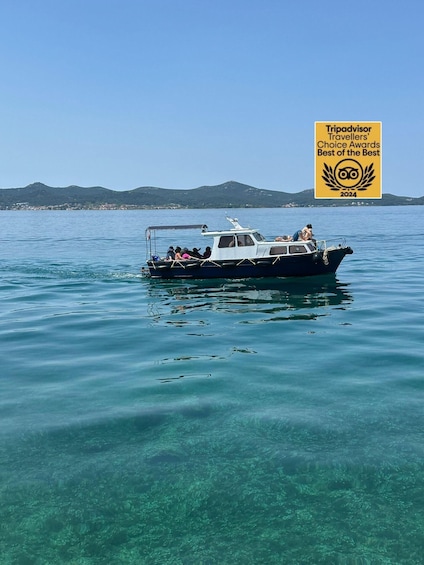 Zadar: Panoramic Cruise on traditional wooden boat