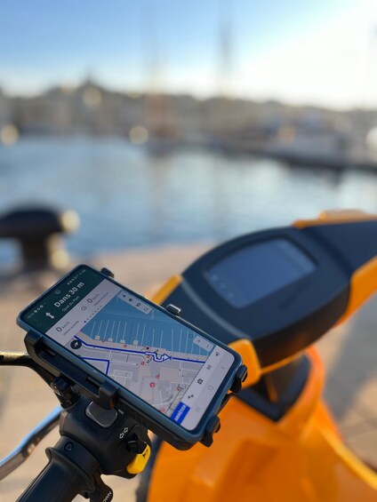 Picture 1 for Activity Marseille: Electric Motorcycle Rental with Smartphone Guide