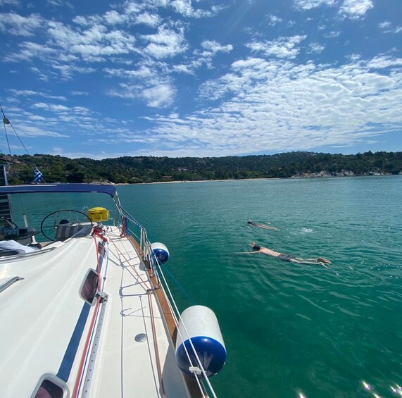 Picture 5 for Activity Corfu: Private Half Day Sailing Boat Cruise