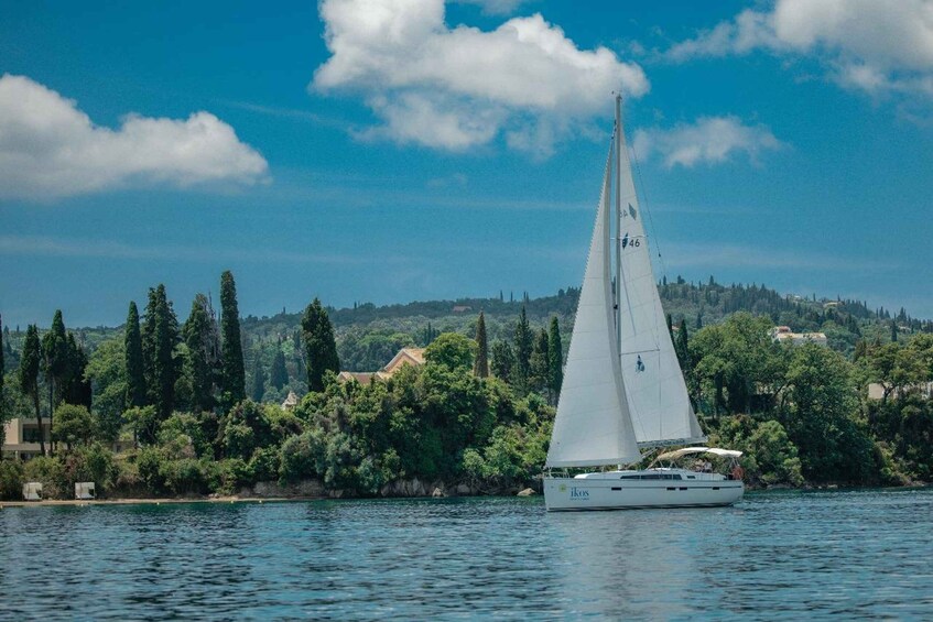 Picture 3 for Activity Corfu: Private Half Day Sailing Boat Cruise