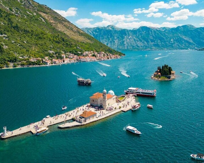 Kotor: Perast and Island- Lady of the Rocks-Speedboat Tour