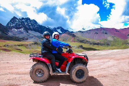 From Cusco: Rainbow Mountain Tour (vinicunca) ATVs and Food