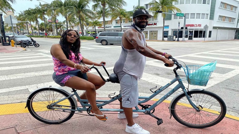 Picture 2 for Activity Miami Beach: South Beach Tandem Bike Rental