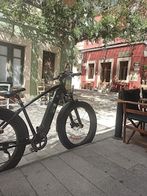 E-cykel-Hel dag Knossos Palace-Olivenolie-fabrik-Byer