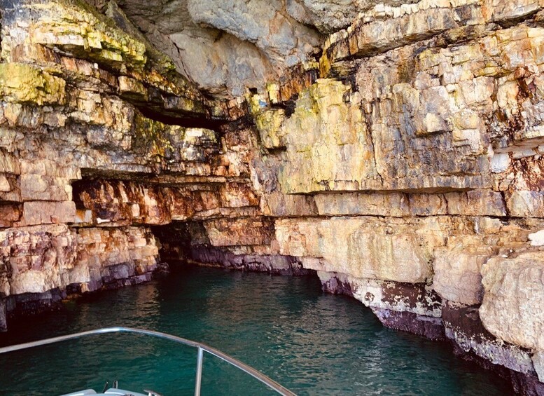 Picture 3 for Activity Polignano a Mare: Boat Cave Tour by Night