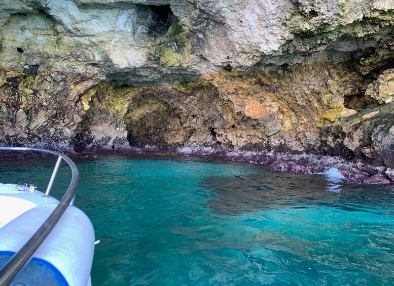 Picture 1 for Activity Polignano a Mare: Boat Cave Tour by Night