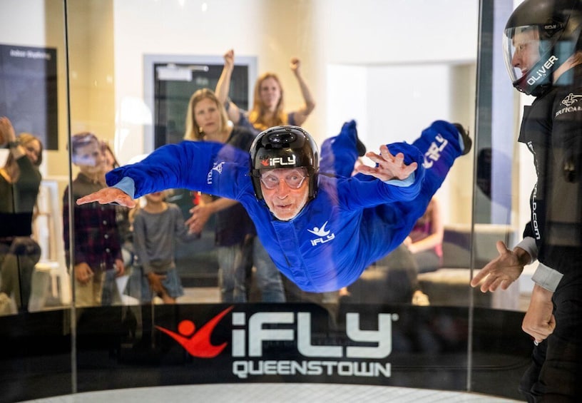 Picture 1 for Activity Queenstown: Ticket for 4 Indoor Skydiving Flights
