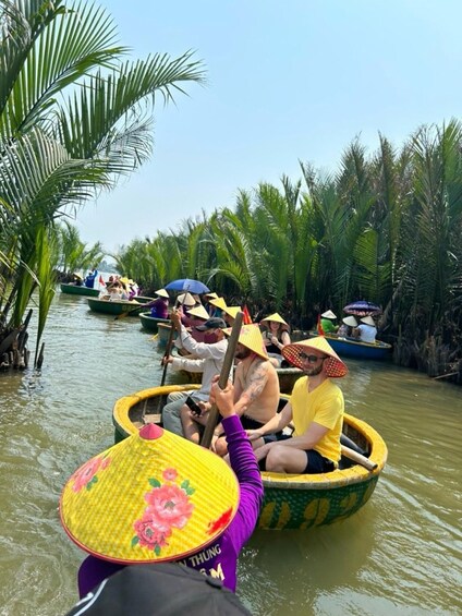 Picture 3 for Activity Hoi An: Small Group Market tour - Cooking Class- Basket Boat