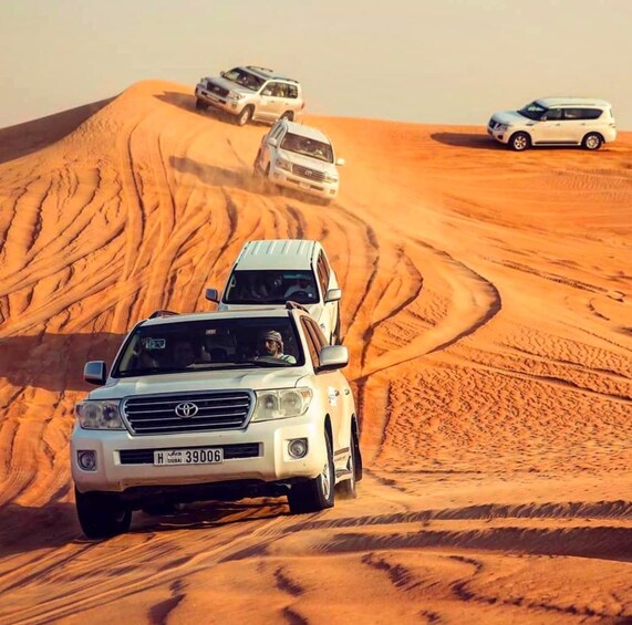 Picture 10 for Activity From Doha: Sunrise or Sunset Safari with Sand Boarding