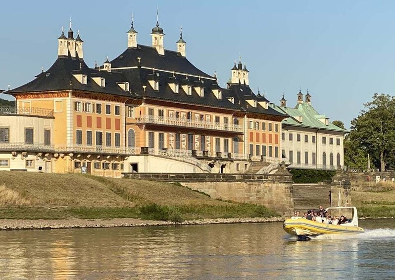 Picture 1 for Activity Dresden: 2h Private Boat Tour up to 10 Persons powerful RIB