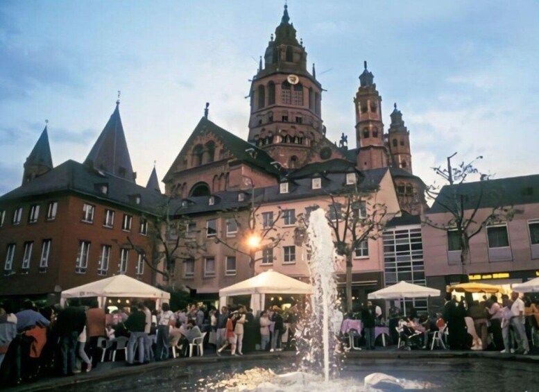 Guided tour in Mainz on the Rhine in german and english