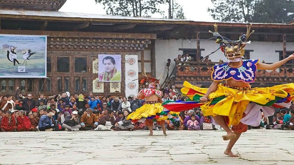 Black necked Crane Festival in Bhutan 2024