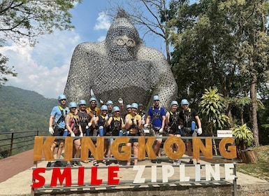 Chiang Mai: Highest and Longest Zipline Trip with Thai Meal