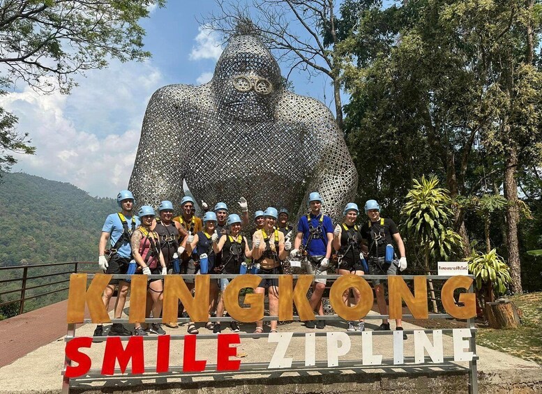 Chiang Mai: Highest and Longest Zipline Trip with Thai Meal