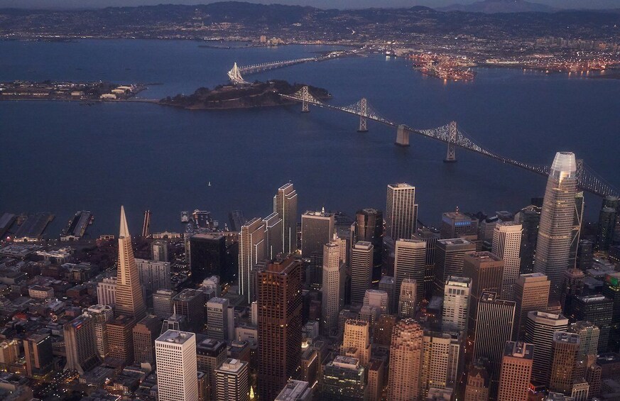 Picture 2 for Activity Flight over San Francisco Night Tour