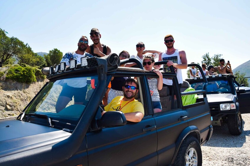 Picture 2 for Activity Saranda: Full-Day Jeep Safari with secret beach and Blue Eye