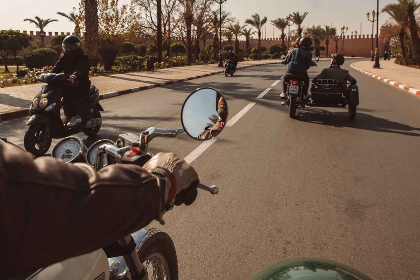 Picture 9 for Activity Marrakech: Vintage Sidecar Ride with Local Insights