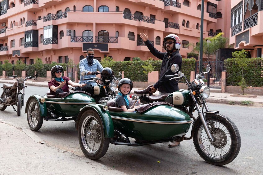 Picture 7 for Activity Marrakech: Vintage Sidecar Ride with Local Insights