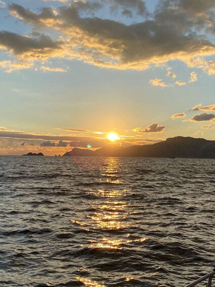 Picture 3 for Activity Positano: Amalfi Coast Sunset Group Boat Tour with Prosecco