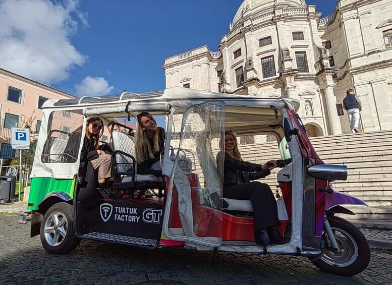 Lisbon Tuktuk Old-town Sightseeing Tour